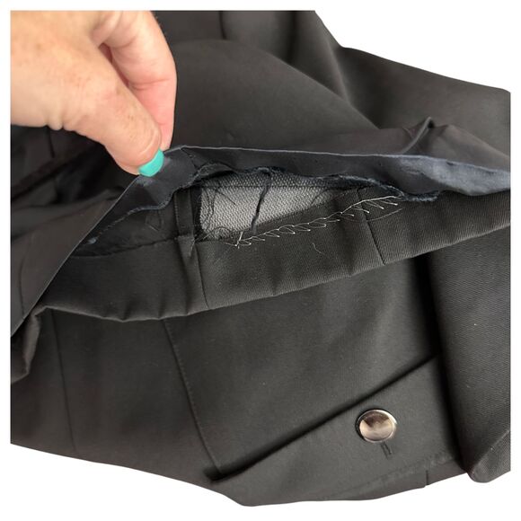 Thierry Mugler Paris Men's Black 3 Button Wool Blazer Jacket US 40 R / EU 50 - Picture 6 of 7